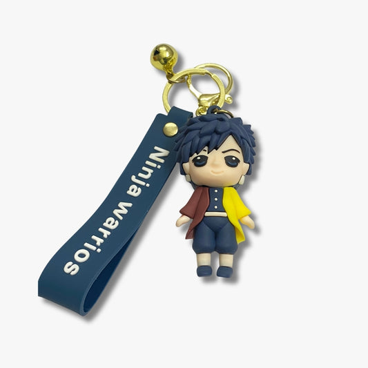 💧 Giyu-Inspired Ninja Keychain – The Water Warrior Edition