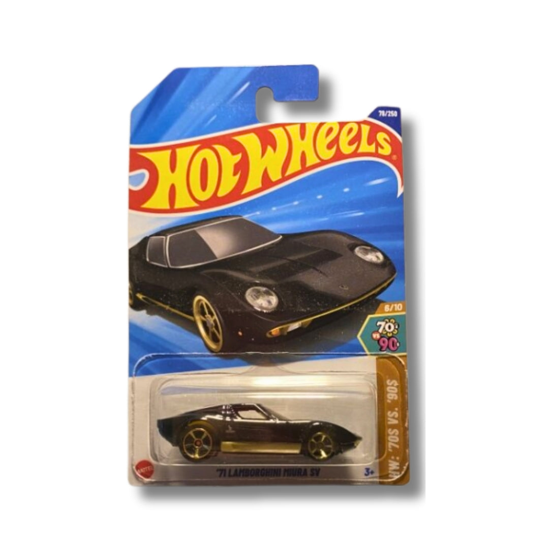 ’71 Lamborghini Miura SV – Exclusive Hot Wheels Collectible