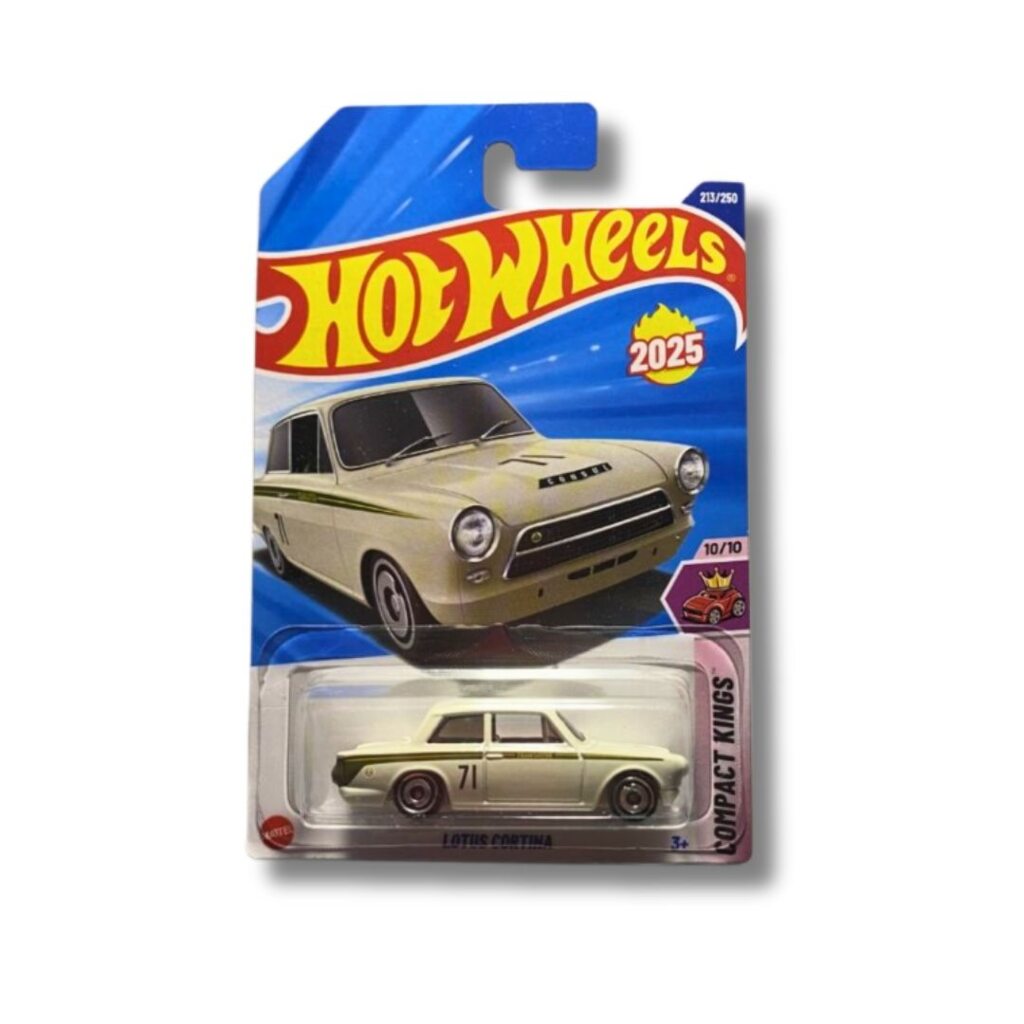 Imported Hot Wheels 2025 β Lotus Cortina (Compact Kings Series) ππ