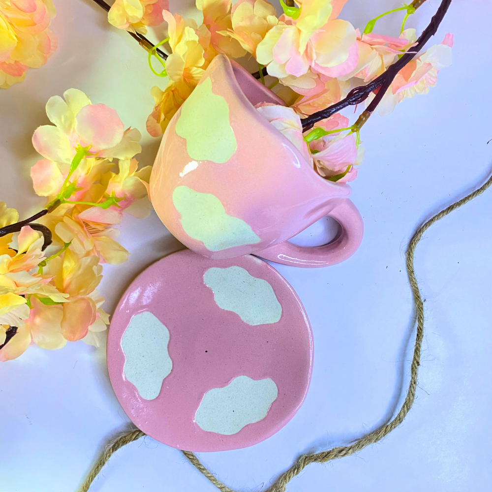 βοΈ Fluffy Cloud Cup β Sip from the Skies in Pastel Bliss