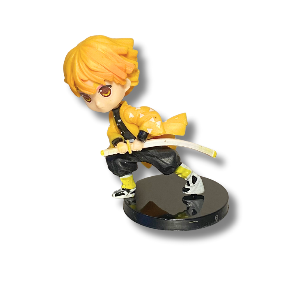 Demon Slayer – Zenitsu Agatsuma (Chibi Edition) Collectible Figure ⚡💛