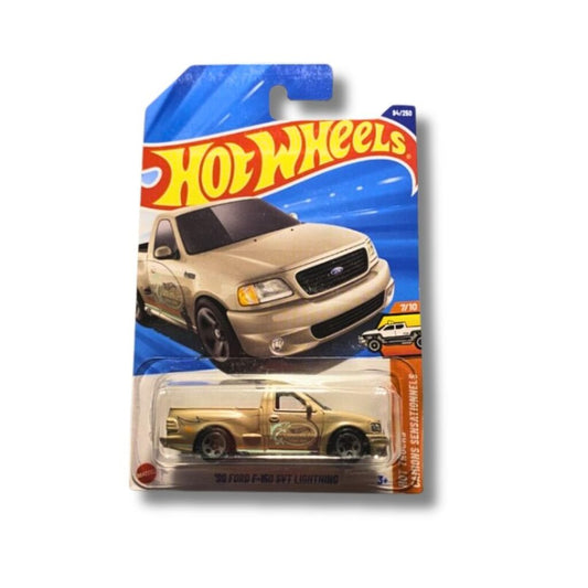 Imported Hot Wheels 2025 – ’99 Ford F-150 SVT Lightning (HW Hot Trucks Series) ⚡🚚