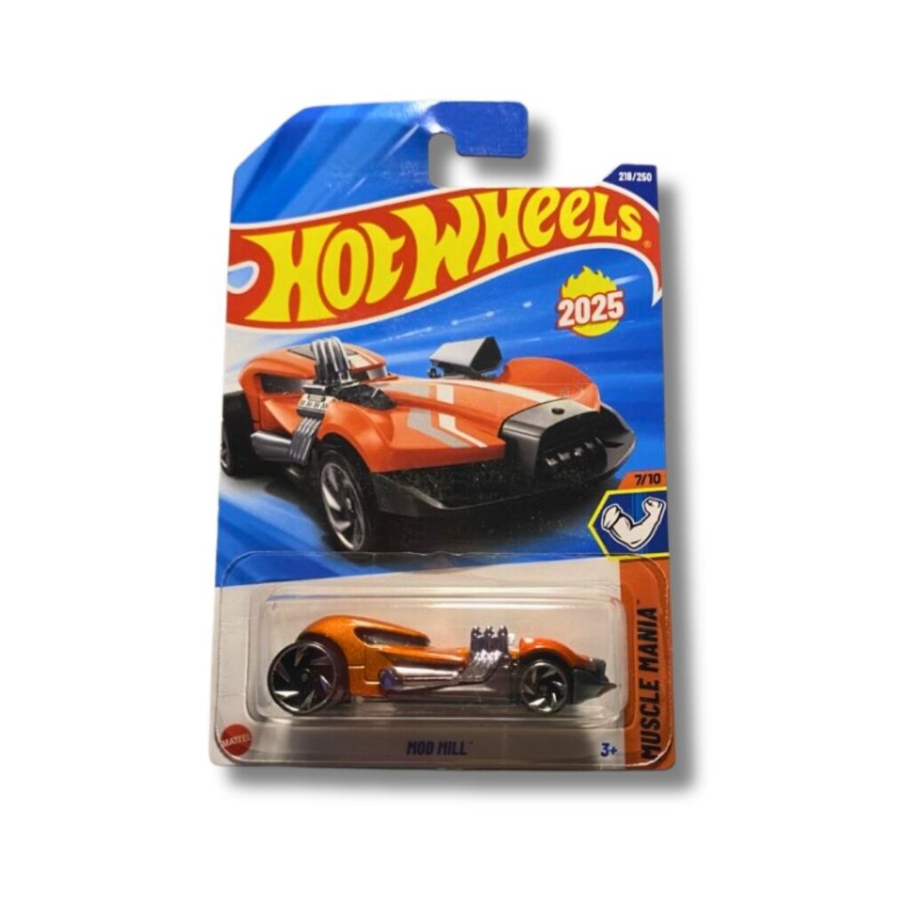 Imported Hot Wheels 2025 β Mod Mill (Muscle Mania Series) π§‘π