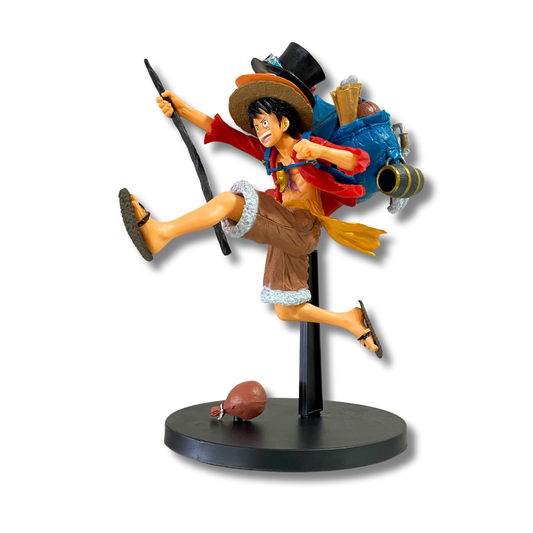 One Piece – Monkey D. Luffy Adventure Pose Collectible Figure ☠️🍖