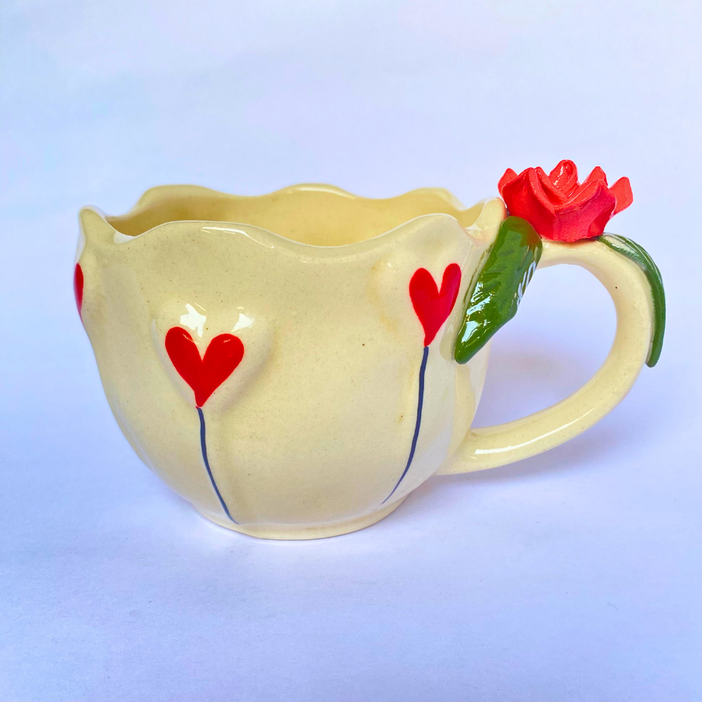 Rose Love Mug β Romantic, Whimsical & Full of Heart