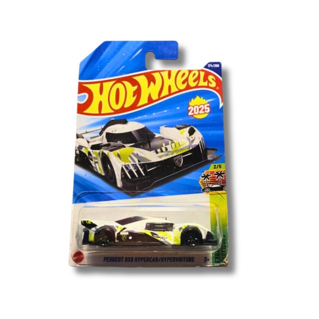 Imported Hot Wheels 2025 – Peugeot 9X8 Hypercar ⚡🏁