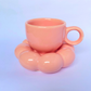 ☁️ Peach Cloud Sip Mug – Soft, Sweet & Serene