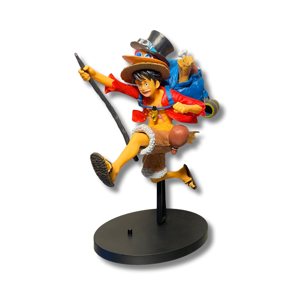 One Piece – Monkey D. Luffy Adventure Pose Collectible Figure ☠️🍖