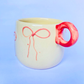 Heart Tied Up Mug – Sweet, Soft & Whimsically Elegant