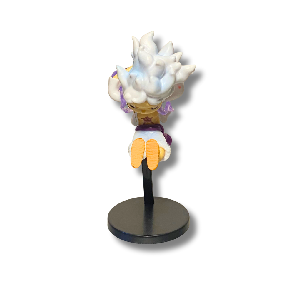 One Piece – Monkey D. Luffy Gear 5 Mini Collectible Figure ⚡🍩