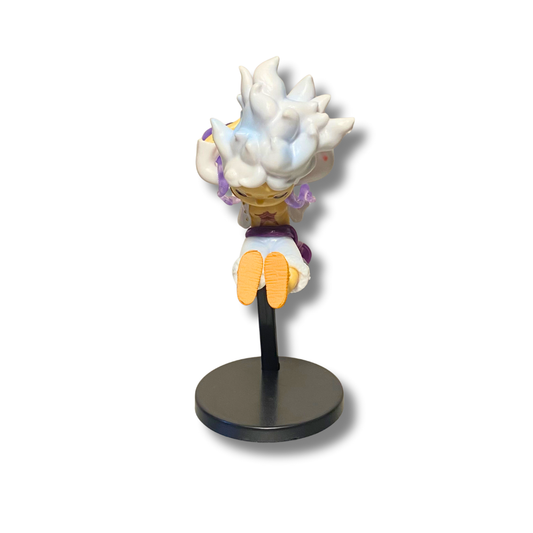 One Piece – Monkey D. Luffy Gear 5 Mini Collectible Figure ⚡🍩