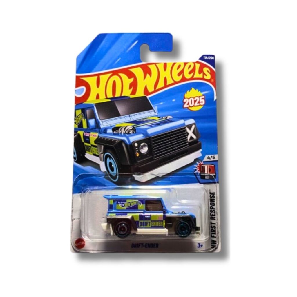 Imported Hot Wheels 2025 – Drift-Ender (HW First Response Series) 💙🚓