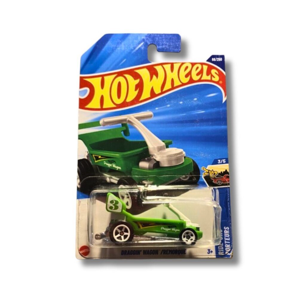 Imported Hot Wheels 2025 – Draggin’ Wagon (Ride-Ons Series) 🏎️🛞