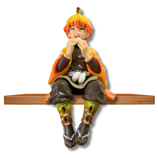 Demon Slayer – Zenitsu Agatsuma Sitting Pose Collectible Figure ⚡🍱