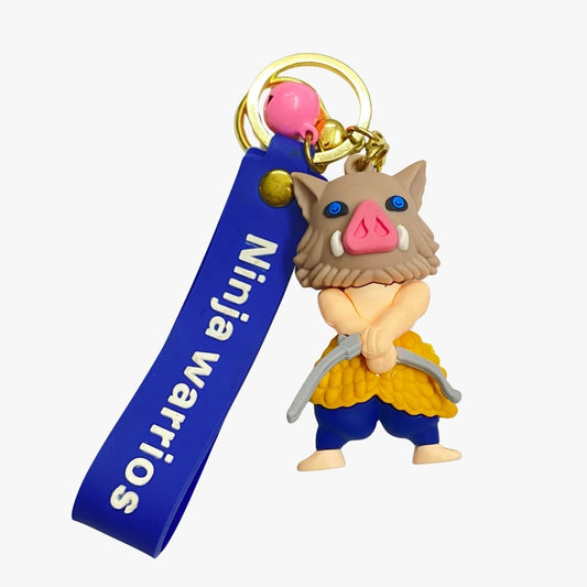 💪 Inosuke-Inspired Ninja Keychain – The Beast Slayer Edition
