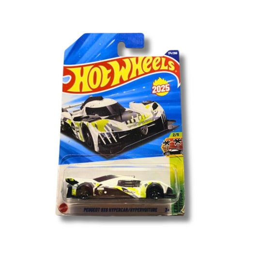 Imported Hot Wheels 2025 – Peugeot 9X8 Hypercar ⚡🏁