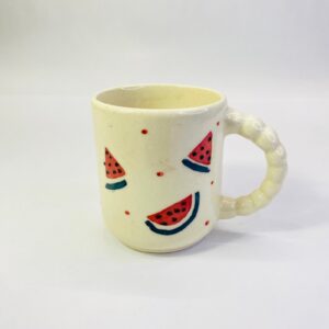 Handmade Watermelon Mugs