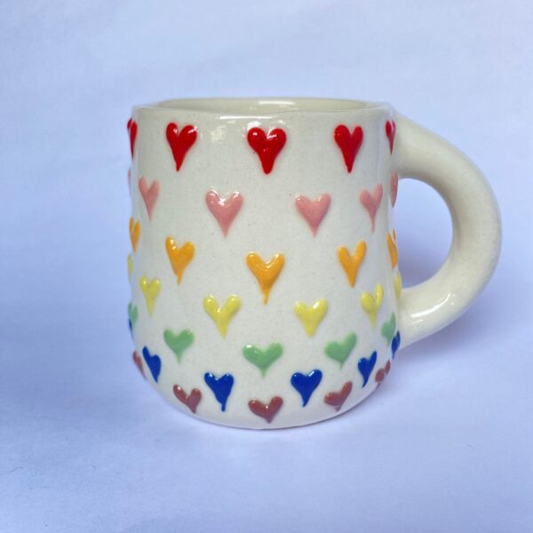Colorful Heart Mug - Image 2